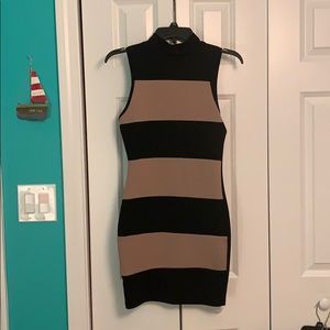 Black and Tan Dress